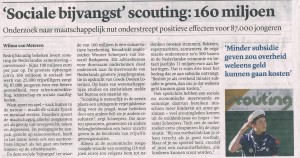sociale bijvangst scouting