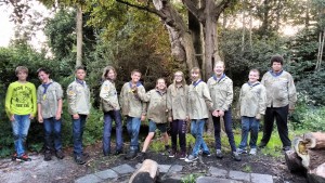 Groepsfoto Scouts